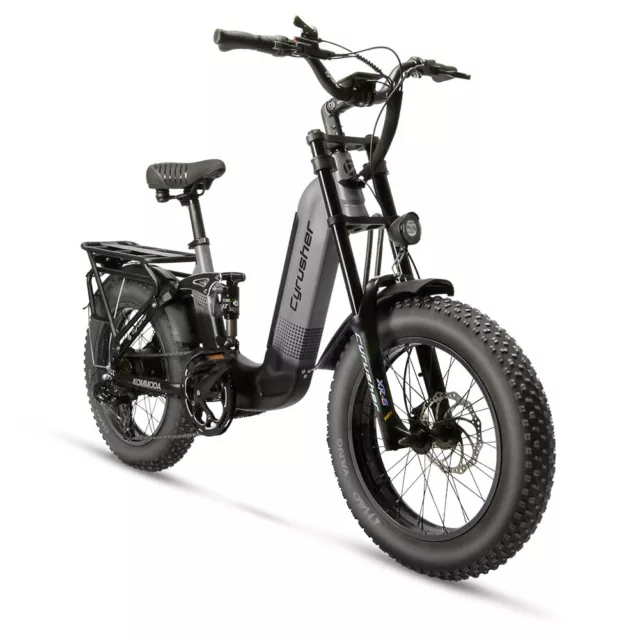 Elektrofahrrad Ebike 750W Electric Bike Mountain 20" Fat Tire All Terrain E-bike