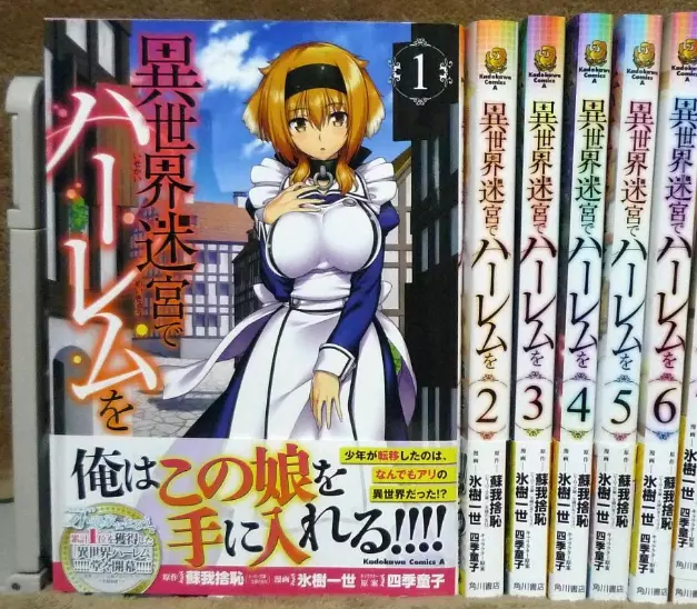 Isekai Meikyuu de Harem wo vol. 8 - Edição Japonesa