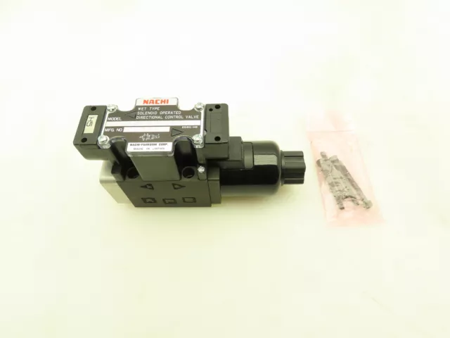 Nachi SS-G01-H5-R-E115-E20 Hydraulic Directional Control Solenoid Valve 120V D03