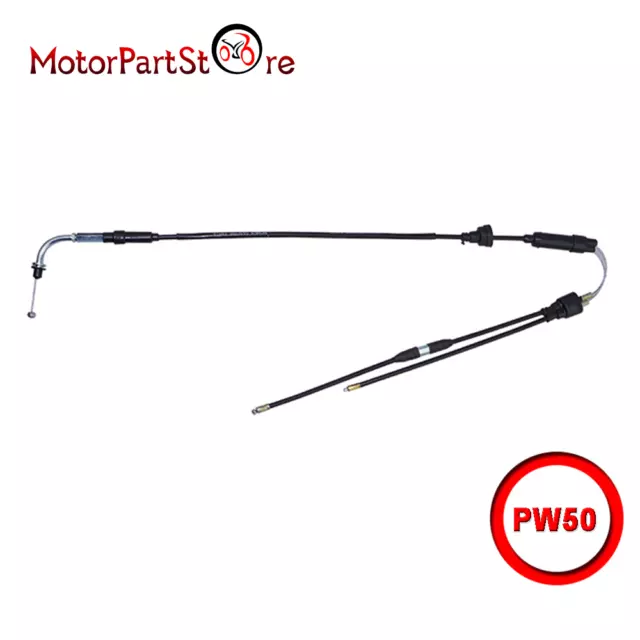 Cable d 'accélérateur gaz YAMAHA PW peewee piwi 50 Pw50 NEUF Throttle cable NEW