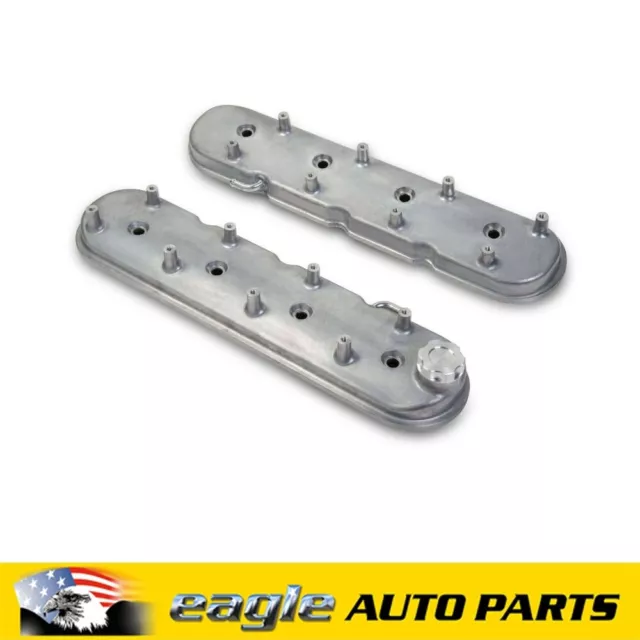 Holley Aluminum Chev LS Rocker Covers 4.8, 5.3, 5.7, 6.0, 6.2, 7.0L  # HO241-88