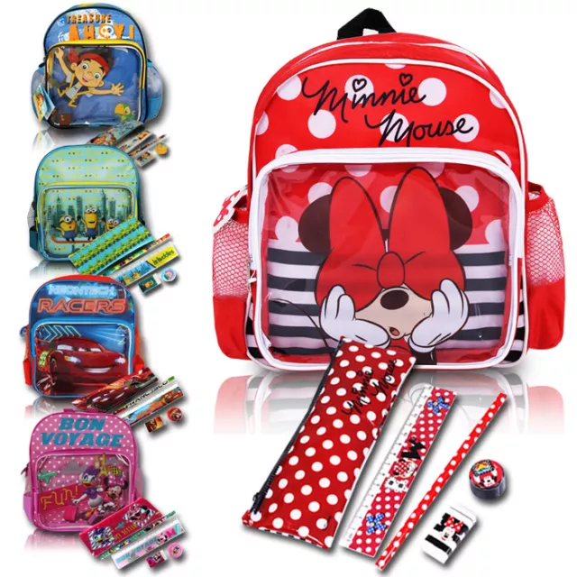 Disney Kinderrucksack Rucksack Federmappe Schulrucksack Kinder Minnie Mouse Cars