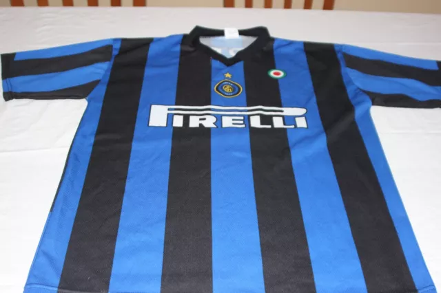 Camiseta Futbol Inter De Milan Marca Club Talla L Pirelli Dorsal Nº 30 Martins