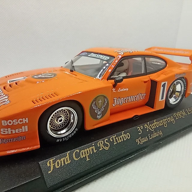SLOT CAR FLY Car Model Ford Capri RS Turbo Jagermeister #1