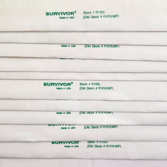 10 White Tyvek Envelopes 12" x 15 1/2" Survivor Dupont Plain Catalog Open End 2