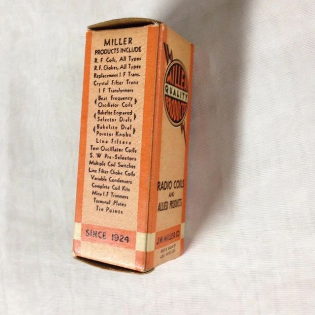 Miller radio coil - #6510 (exact replacement for Bendix 2090908-3) open box new