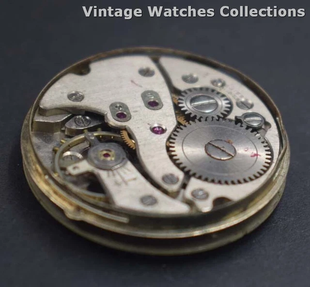 Mouvement D'Horlogerie FHF 70 Pour Pièces - Balance Fonctionne - Occasion