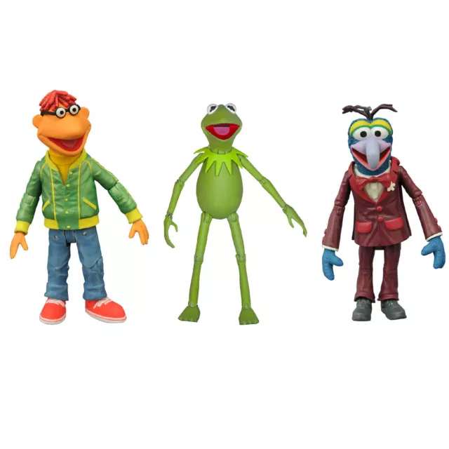 The Muppets Backstage Dlx Boîte Kermit Fozzie Gonzo Scooter Mahna Bean Bunny 2