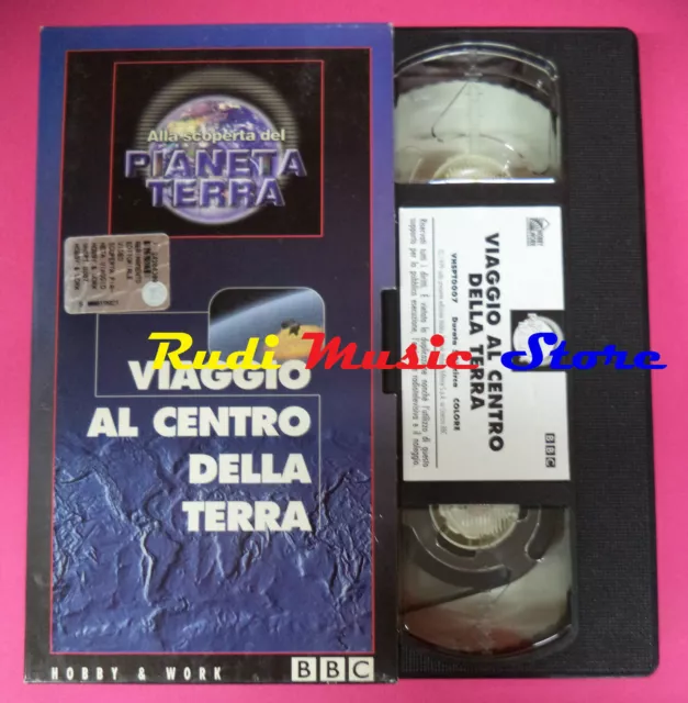 VHS FILM VIAGGIO AL CENTRO Alla scoperta del terra HOBBY WORK(F90)no dvd 3.24 PicClick