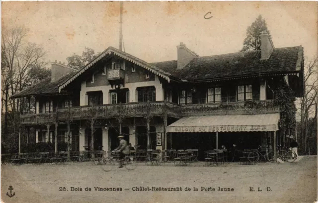 CPA Bois de VINCENNES - Chaket - Restaurant de la Porte Jaune (519495)