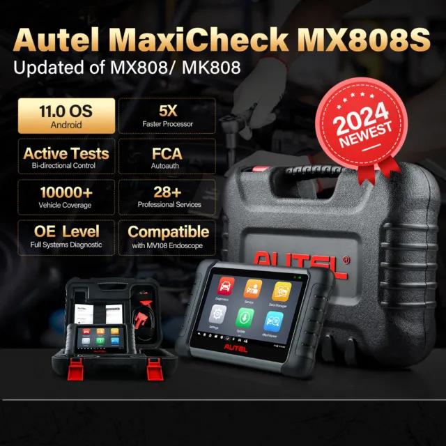 2024 Autel MaxiCheck MX808S PRO Bidirectional Diagnostic Scanner Upgraded MK808 2