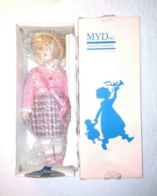 Marian Yu Designs Doll 14" Vintage 1989 Limited Edition 1807/3000 Model 291556