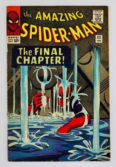 Amazing Spider-Man #33 ASM Marvel Comics 1966 No Reserve!