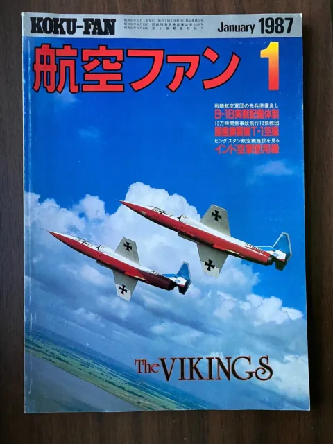 Jan '87 KOKU-FAN Japan Aircraft Mag