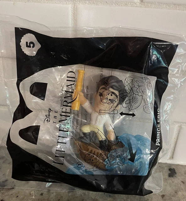 2023 MCDONALD'S HAPPY Meal Toys The Little Mermaid 5 Prince Eric