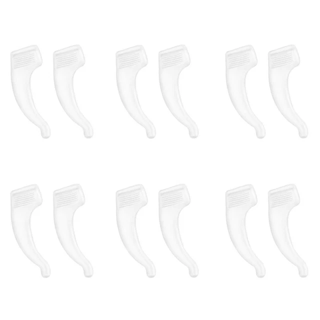 SUPVOX 20 Paar weiche Silikonbrillen Anti-Rutsch-Ohrpolster Brille Ohrgriff Sili