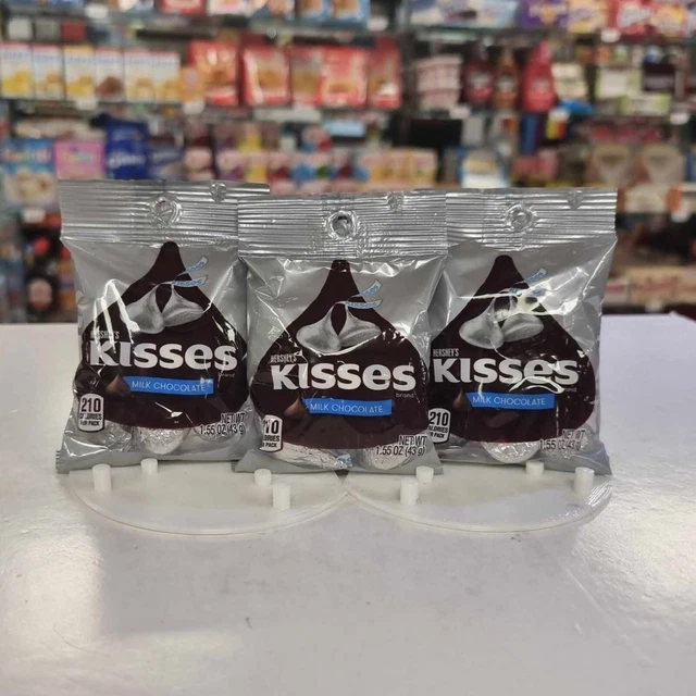 HERSHEYS KISSES SMALL Bag 1.55oz (43g) x 3 Bags USA Import £10.49