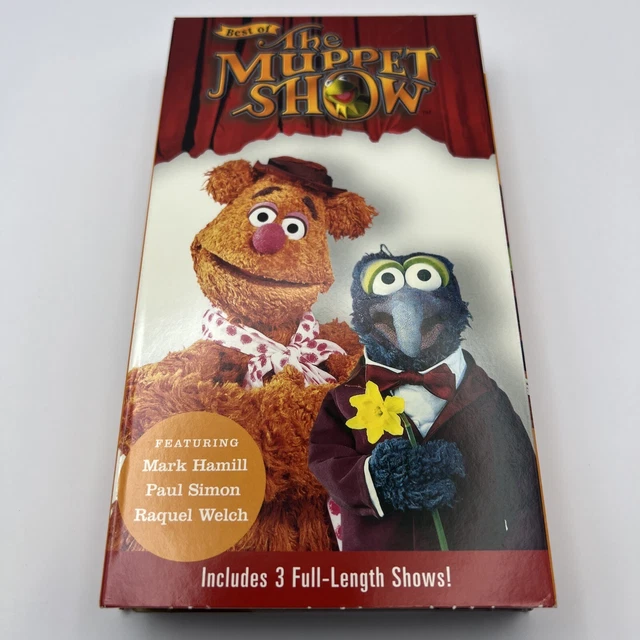 BEST OF THE Muppet Show VHS Tape Mark Hamill Paul Simon Raquel Welch £9 ...