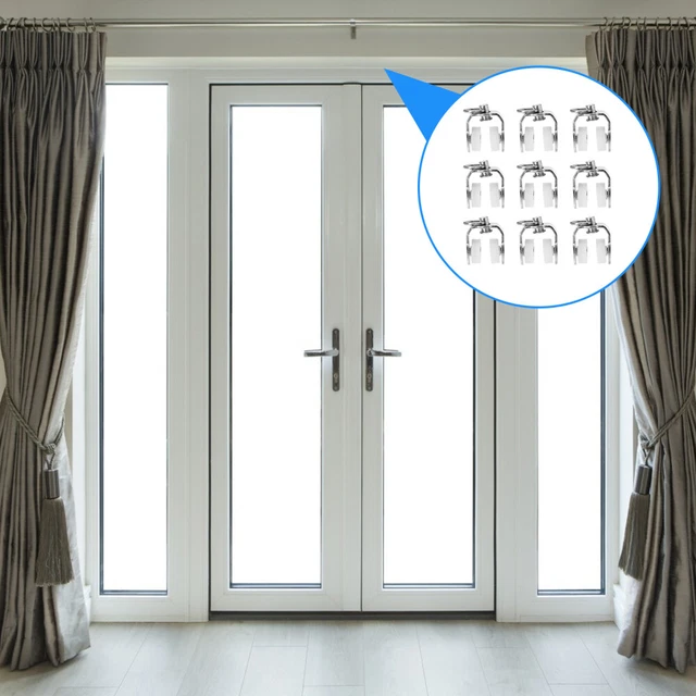20 pz tenda doccia pista puleggia ruota sospesa gancio soffitto guida