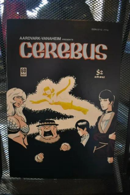 Cerebus the Aardvark #60 1st Print Aardvark Vanaheim Comics 1984 Dave Sim 9.2