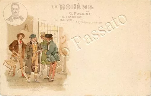 Opera - Giacomo Puccini - La boheme (atto I)
