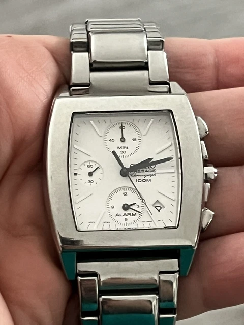 Seiko presage chronograph 100m hotsell