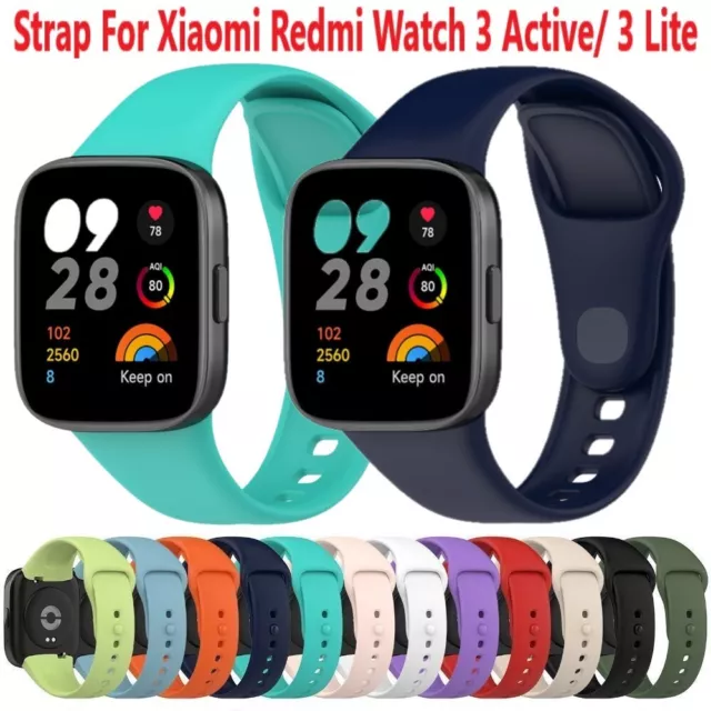 For Redmi Watch 3 Active/3Lite  Silicone Strap Replacement Bracelet  Wristband