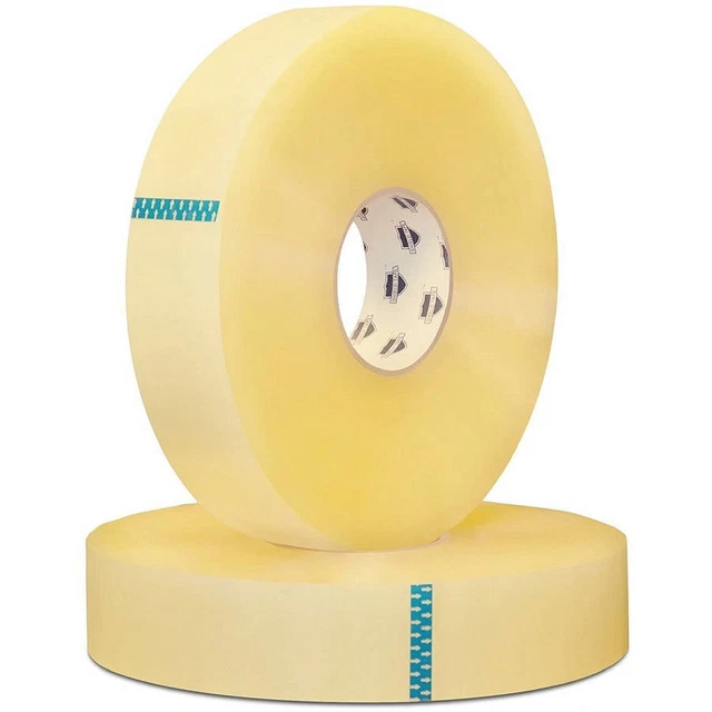 Clear Acrylic Packaging Tape (1000 Yards, 3 inches by 1.8 mil) 4 Pack Value Set