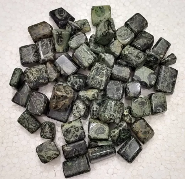 One Indigo Gabbro Tumbled Stone Natural Metaphysical Spiritual Healing/ Reiki