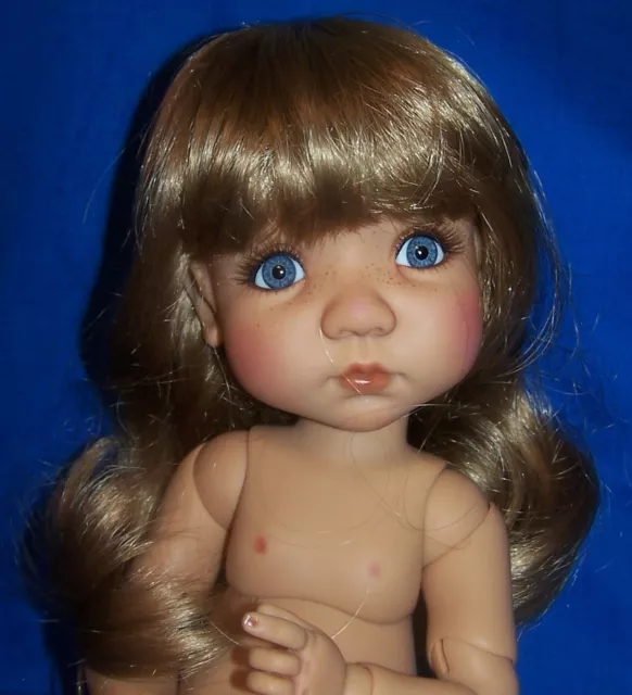 For 15"  Moppets New Long Wig in Light Strawberry Blond #133 Size 10/11
