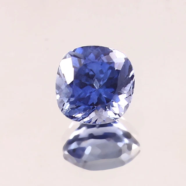Saphir Naturel Bicolore Bleu De Ceylan 27.40 Ct - Taille Chic - Gemme Rare