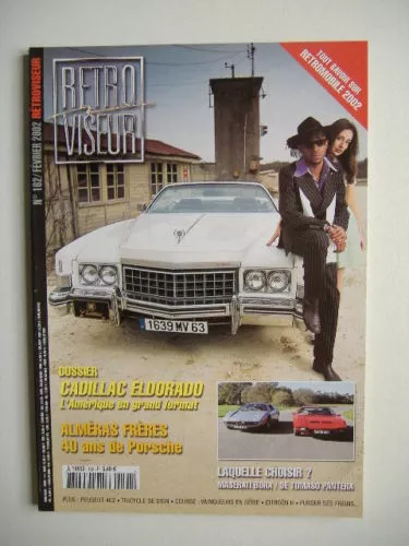 RETROVISEUR n°162 Cadillac Eldorado-Maserati Bora-402