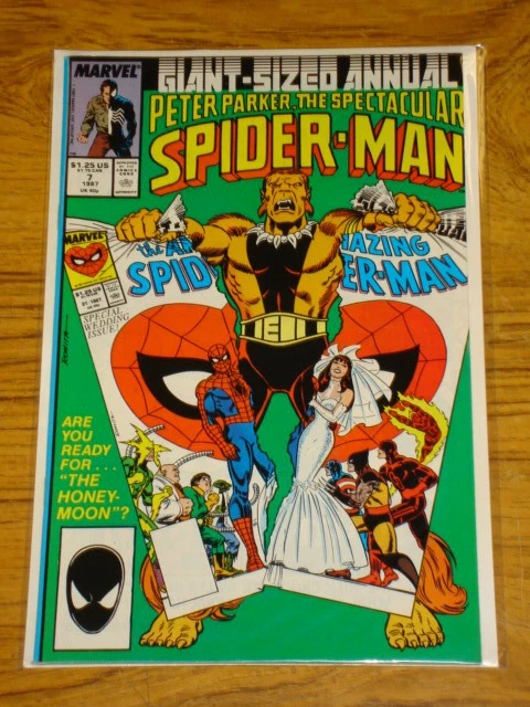 Spiderman Spectacular Annual #7 Vol1 Marvel Comics 1987