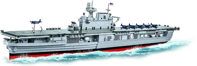 SET COSTRUZIONI BAMBINI Cobi 2510 Pezzi USS Enterprise Portaerei
