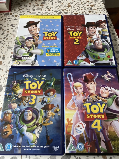 DISNEY PIXAR TOY Story 1-4 DVD Bundle EUR 14,77 PicClick ES