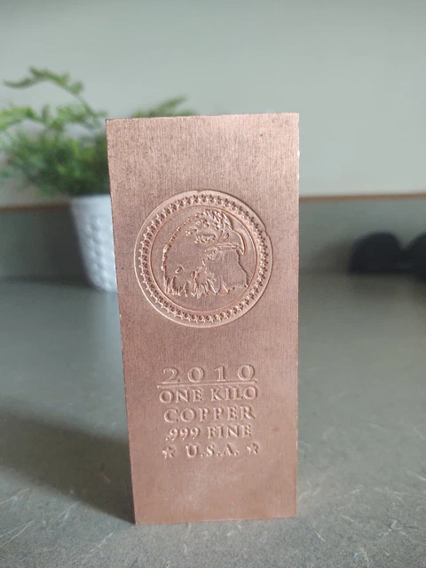1 Kilo Copper Bar