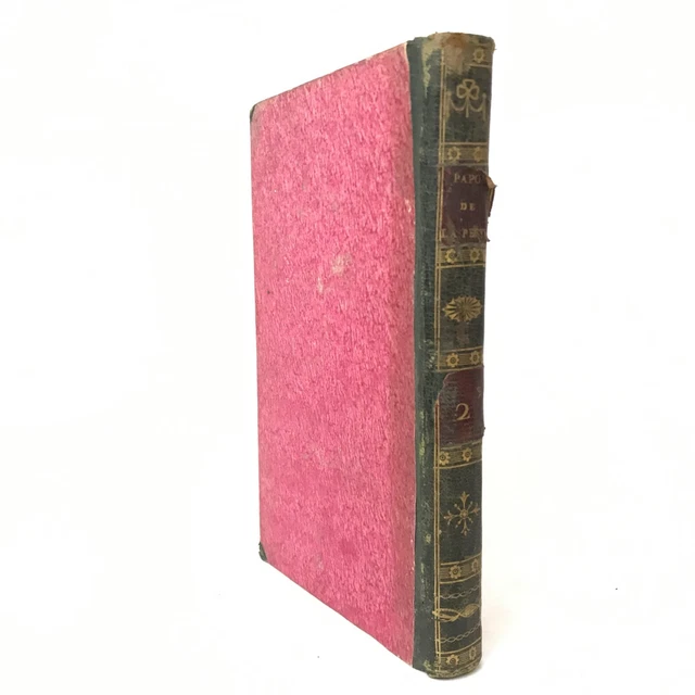 Edition Originale DE LA PESTE 1800 Jean-Pierre Papon