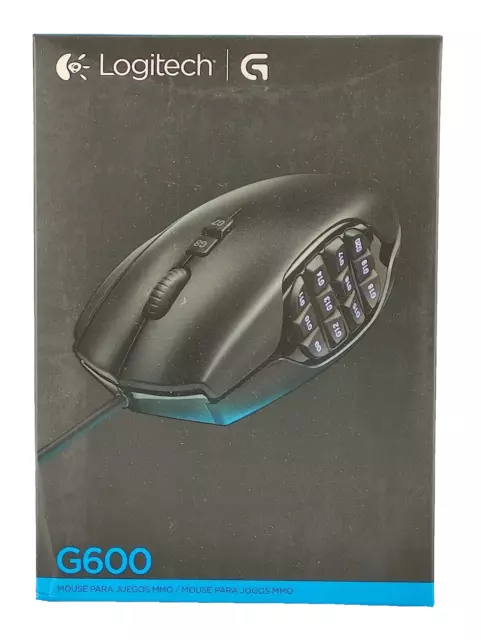 Logitech G600 MMO Gaming Mouse - Fiche technique 