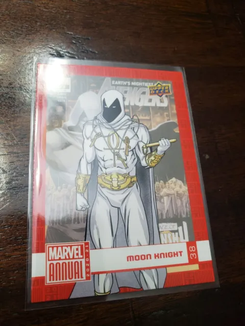 MOON KNIGHT / Marvel Annual 2020-21 (UD 2022) BASE Trading Card #38.