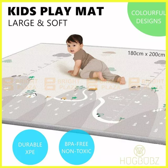 Foldable Baby Kids Play Mat Crawling Pad Waterproof Foam Carpet Rug Picnic Soft