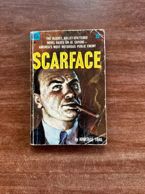 Scarface; Armitage Trail; 1959; Dell #D336l Al Capone; PB; Good