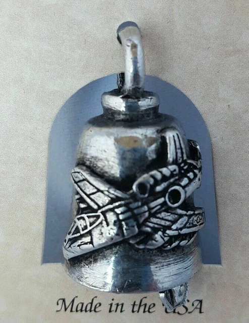 Angel Guardian® Bell Motorcycle Harley Luck Gremlin Ride Made In - Foto 5