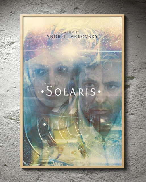 Solaris Andrei Tarkovsky 1972 Movie Poster 24"x36" Borderless Glossy 7222 Solaris Andrei Tarkovsky 1972 Movie Poster 24"x36" Borderless Glossy 7222