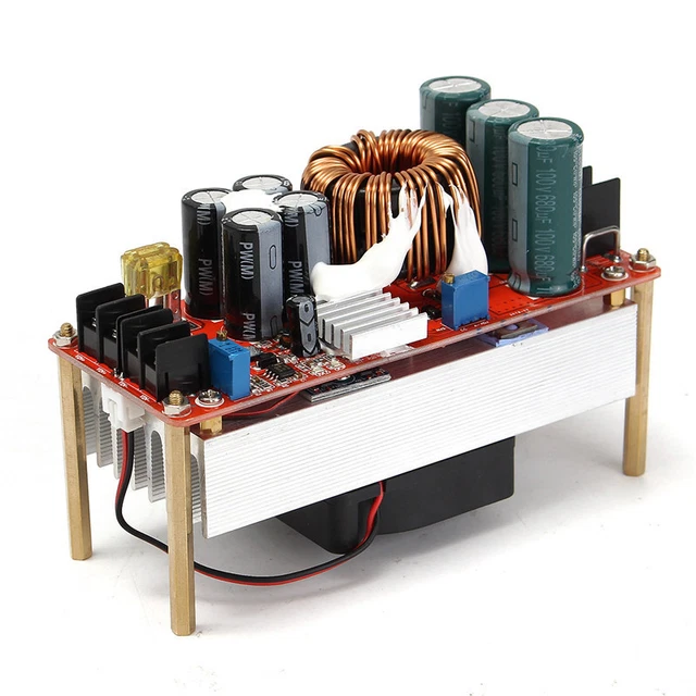 Supply Boost 1500W 30A DC Boost Converter Step-up Power Supply Module In10~60V Out ...