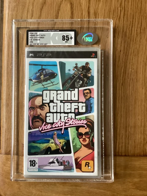 Boxed PSP Console 1004 Series - GTA Vice City Stories Edition (RARE/CIB)