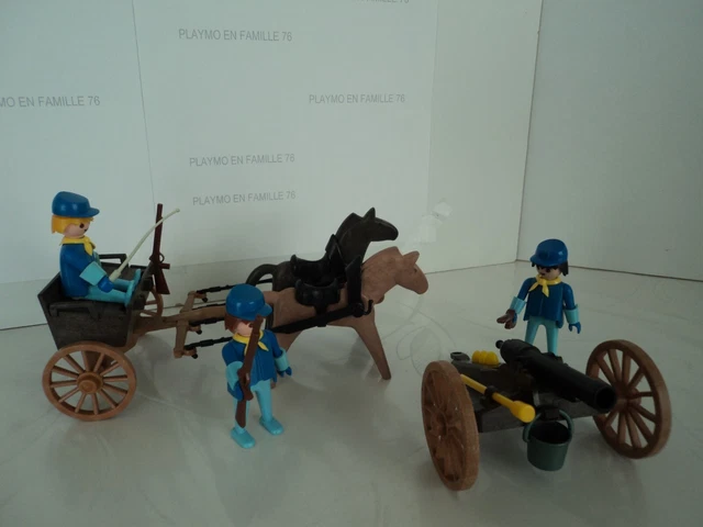 Pièce PLAYMOBIL Vintage Western Fort Nordistes - Pilier Angle Entrée Set 5245 (2012)