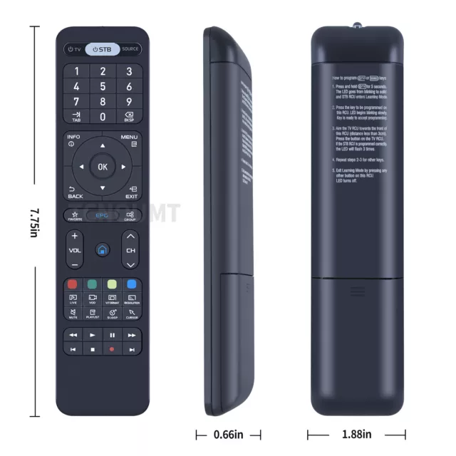 Remote Control For Formuler Z8 Z7+ Z7+5G AX5G ZX Z+ Nano Alpha 4K UHD IPTV Box