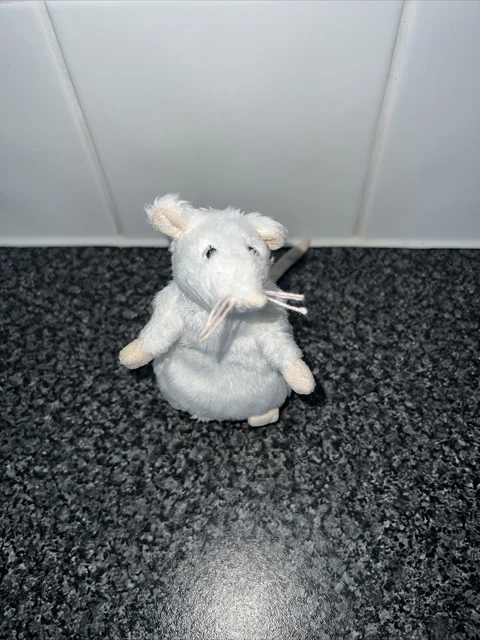 IKEA GOSIG MUS Mouse Mice Rat White Soft Plush Toy 5