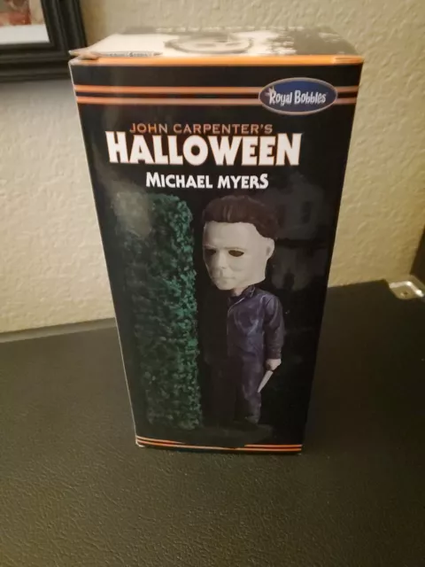 Halloween Michael Myers Hedges Royal Bobbles Bobblehead Statue Figure Exclusive! 4
