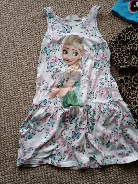 Pacchetto vestiti per ragazze età 4-5 anni H&M bluezoo abiti cappelli a bobble successivi 2